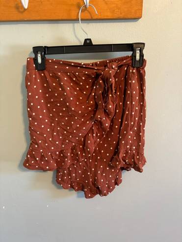 American Eagle Brown Skort