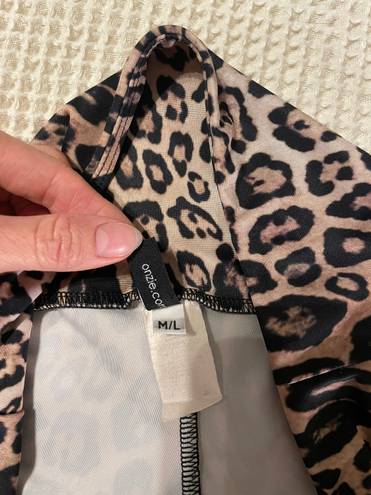 Onzie Leopard Print Bike Shorts