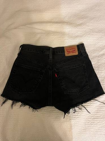 Levi’s 501 Black Denim Shorts
