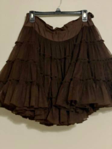 brown tutu Size M