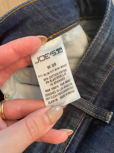Joe’s Jeans Women’s Slim Fit Mini Bootcut Jeans Size 25