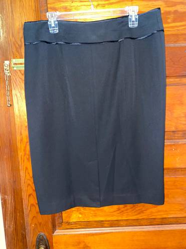 Nine West Black Career Pencil Skirt Size 14