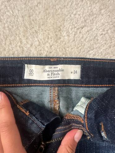 Abercrombie & Fitch Denim Jean Mini Skirt