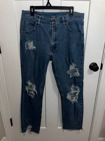 Wrangler Hand Distressed Men’s  Jeans