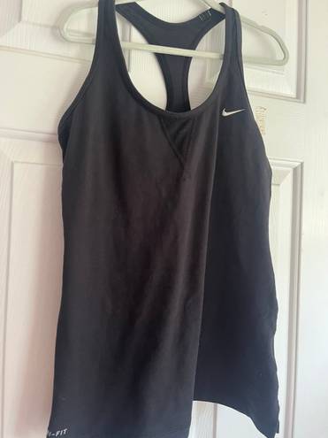 Nike dri-fit black tank top