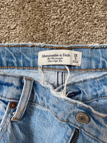 Abercrombie & Fitch 90s Straight Ultra High Rise