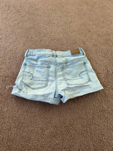 American Eagle High Rise Shortie Shorts