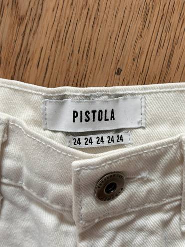 Pistola Distressed Jean Shorts