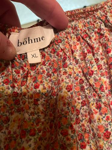 Bohme EUC Peplum Blouse