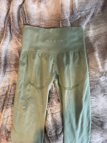 NVGTN Sage Green Contour Seamless Leggings