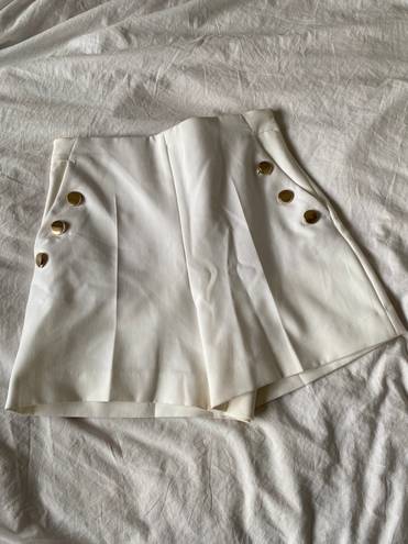 ZARA White Pants Shorts