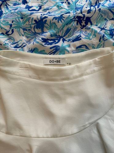 DO+BE white skort