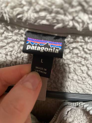 Patagonia Fuzzy Gray Jacket