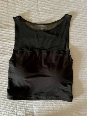 Klassy Network NWOT High Neck Mesh Brami (Crop)