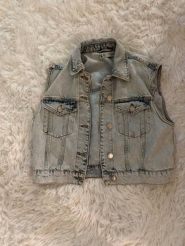 ZARA Denim Vest