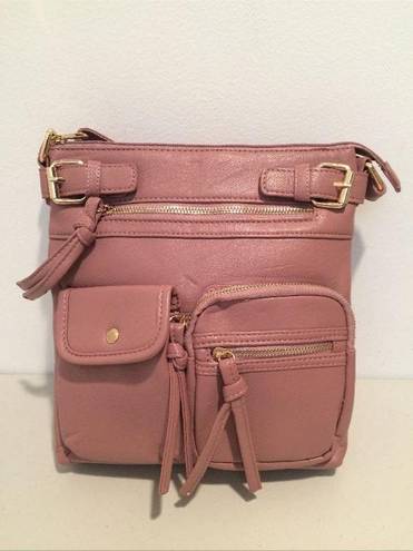 Mia K Farrow Pink Crossbody