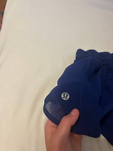 Lululemon Dark Blue Hotty Hot 2.5” Shorts