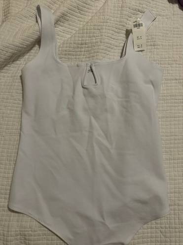 Abercrombie & Fitch White Bodysuit