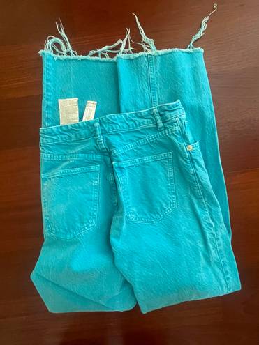 ZARA Teal  Jeans