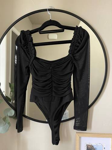 FashioNova Black Bodysuit