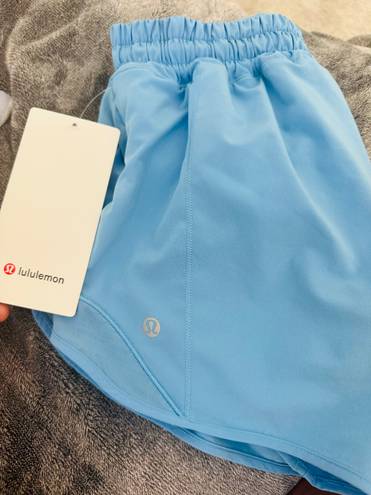 Lululemon Hotty Hot Shorts 4” Aero Blue 