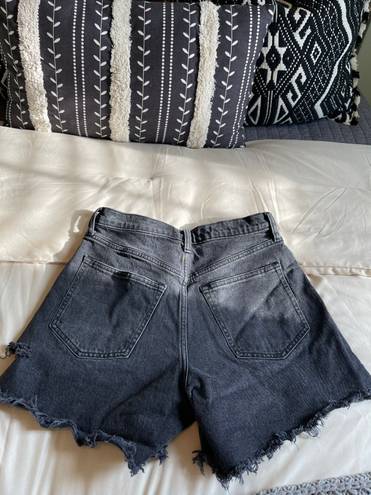 Abercrombie & Fitch Curve Love High Rise Dad Short high rise black size 6