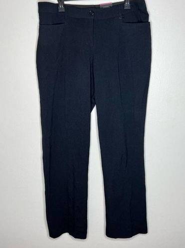 Lane Bryant NWT  The Lena Pants 14 Moderately Curvy Straight Leg Black Slimming