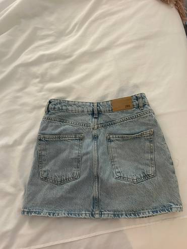 ZARA Denim Skirt