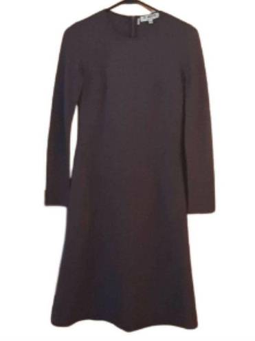 Mulberry Of Mercer  Morgan Long Sleeve Crew Neck A-Line Dress Size XS