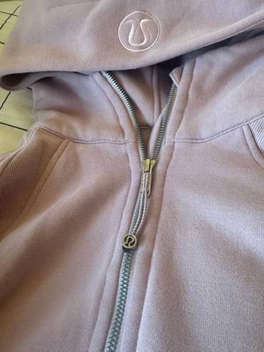 Lululemon Mauve Pink Scuba Half Zip