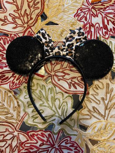 Disney Cheetah Print Mickey Ears 