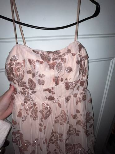 Trixxi Baby pink prom dress