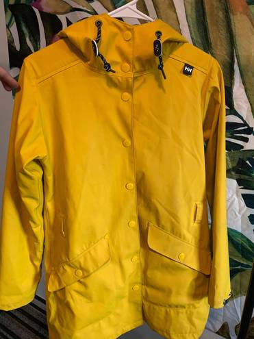 Helly Hansen Yellow Rain Jacket 