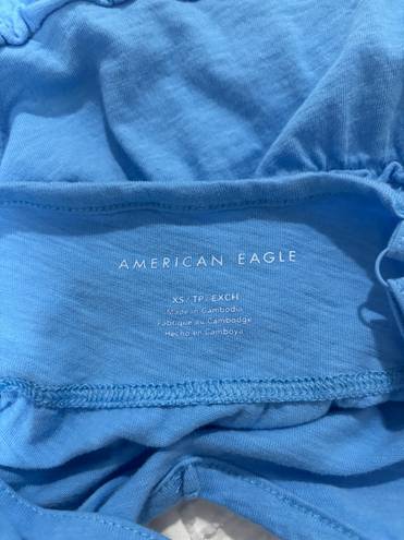 American Eagle Blue Tank