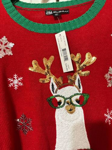 United States Sweaters Ugly Christmas Holiday Sweater Red