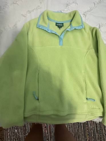 L.L.Bean  Quarter Snap Fleece