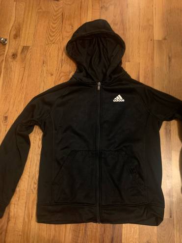 Adidas Black Zip-up Jacket