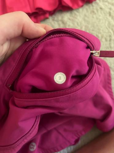 Lululemon Pink Speed Up Shorts 4