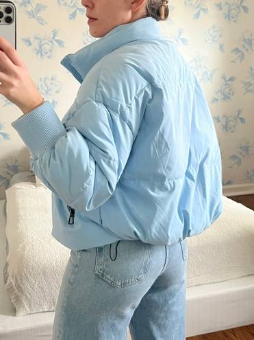 Princess Polly Blue Puffer Jacket