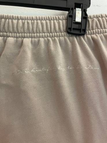 Gymshark Whitney Simmons  Beige Joggers