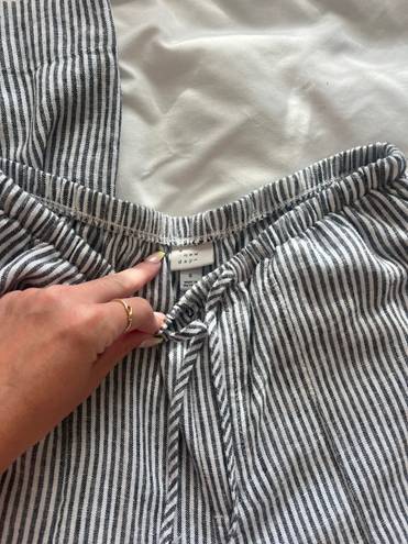 Target Striped Linen Pants