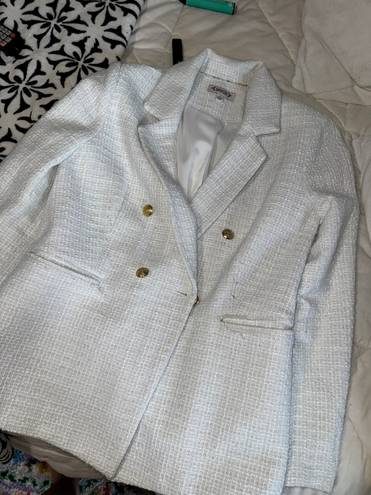 Nanette Lepore Nanette White Blazer 