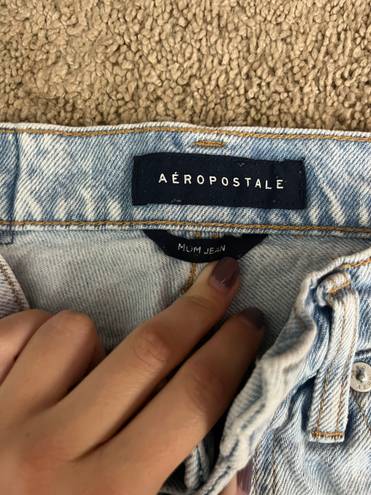 Aeropostale Ripped “Mom” Jeans