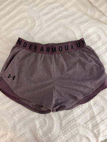 Under Armour Play Up Shorts - Purple