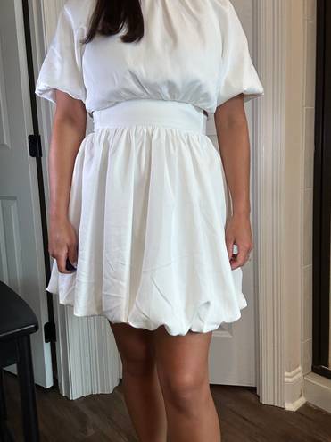 TCEC White Bride To Be Mini Dress