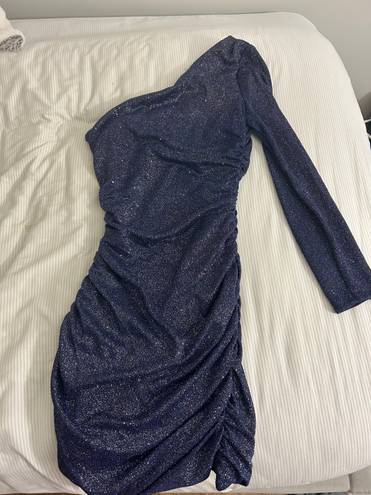 Macy's  navy glitter dress