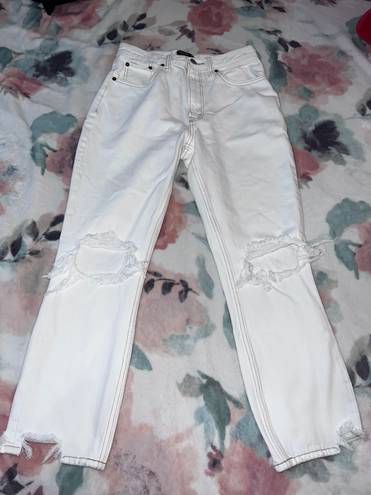 Abercrombie & Fitch White Jeans