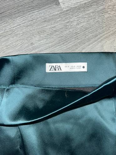 ZARA Satin Mini Skirt