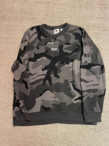 Adidas Camo Crewneck