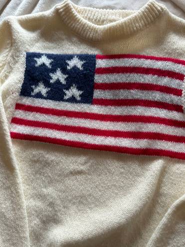 American Flag Sweater